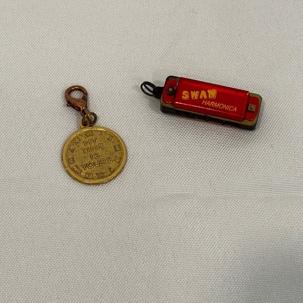 Anthropologie Retro Necklace Charms